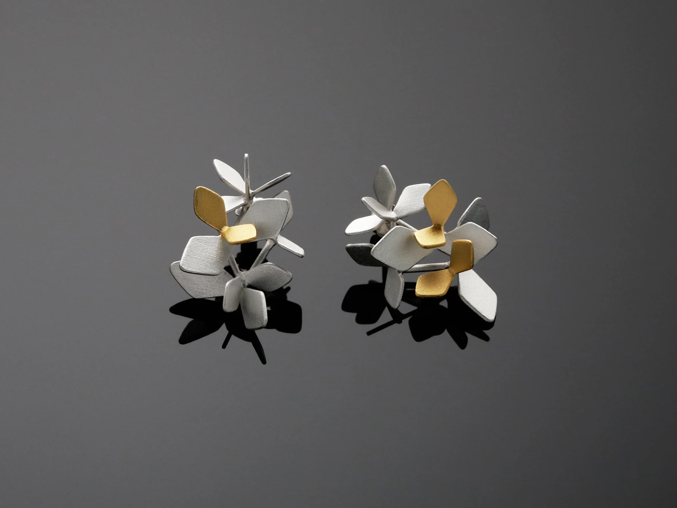 Sparkling Forest / earrings 3 KB