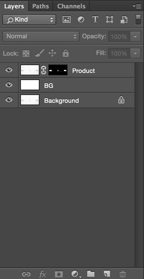 Quite frankly, you don't really need the Background layer but I like to keep it there just to be safe