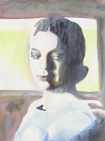 Hélène | Aquarell auf Büttenpapier | 61 x 46 cm