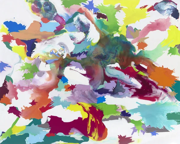 Die Marquise von O … | Tusche, Acryl und Öl auf Leinwand | 200 x 250 cm