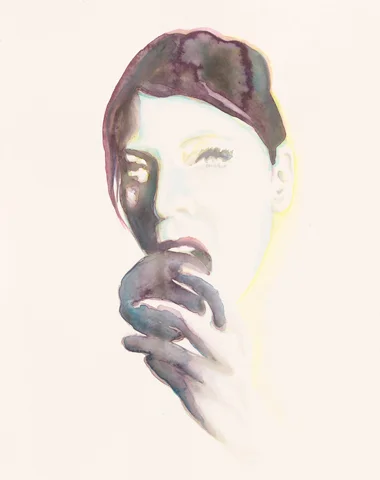 Eva | Aquarell auf Büttenpapier | 50 x 40 cm