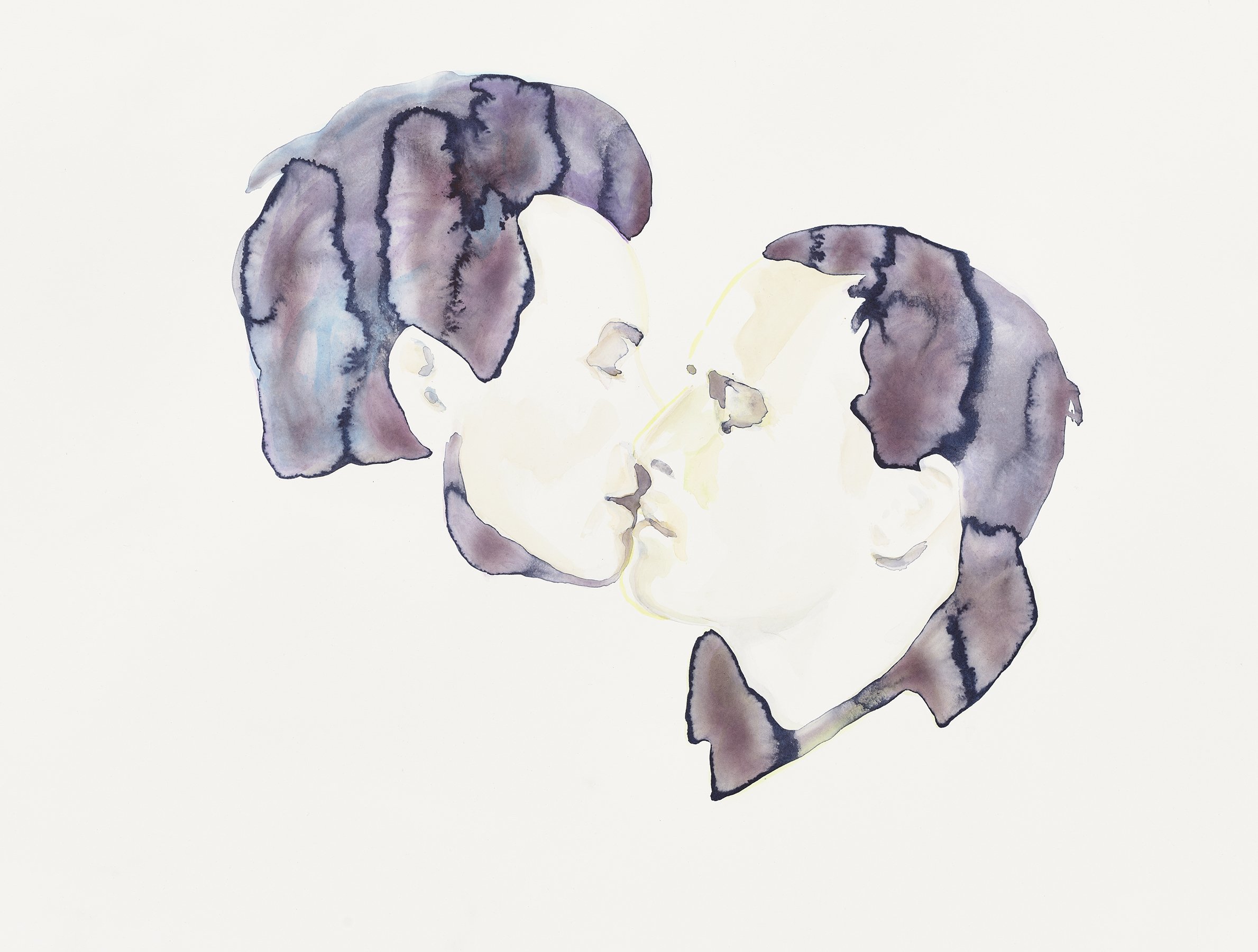   „regrets are useless“  | Aquarell auf Büttenpapier | 60 x 80 cm 
