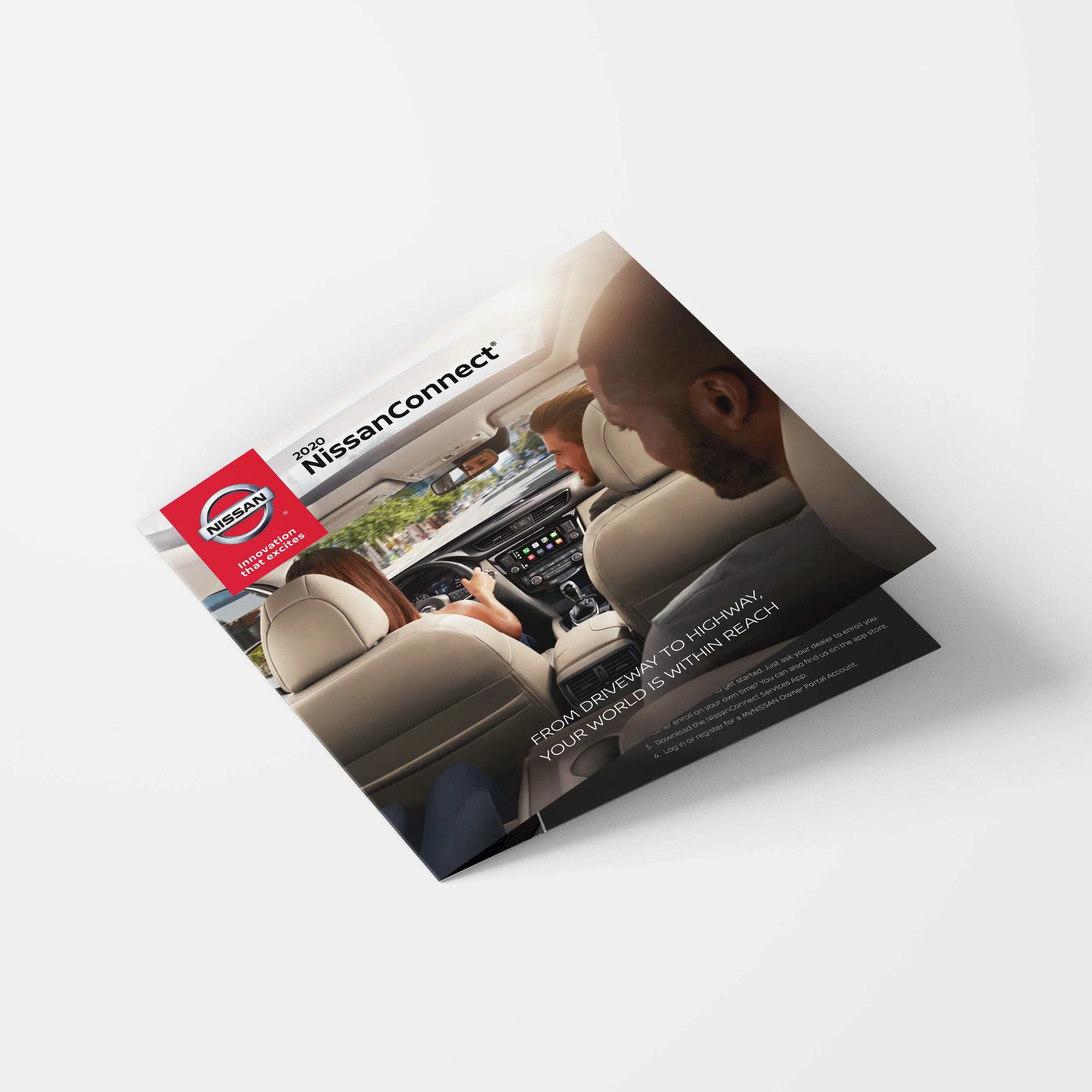 2020 NissanConnect print brochure