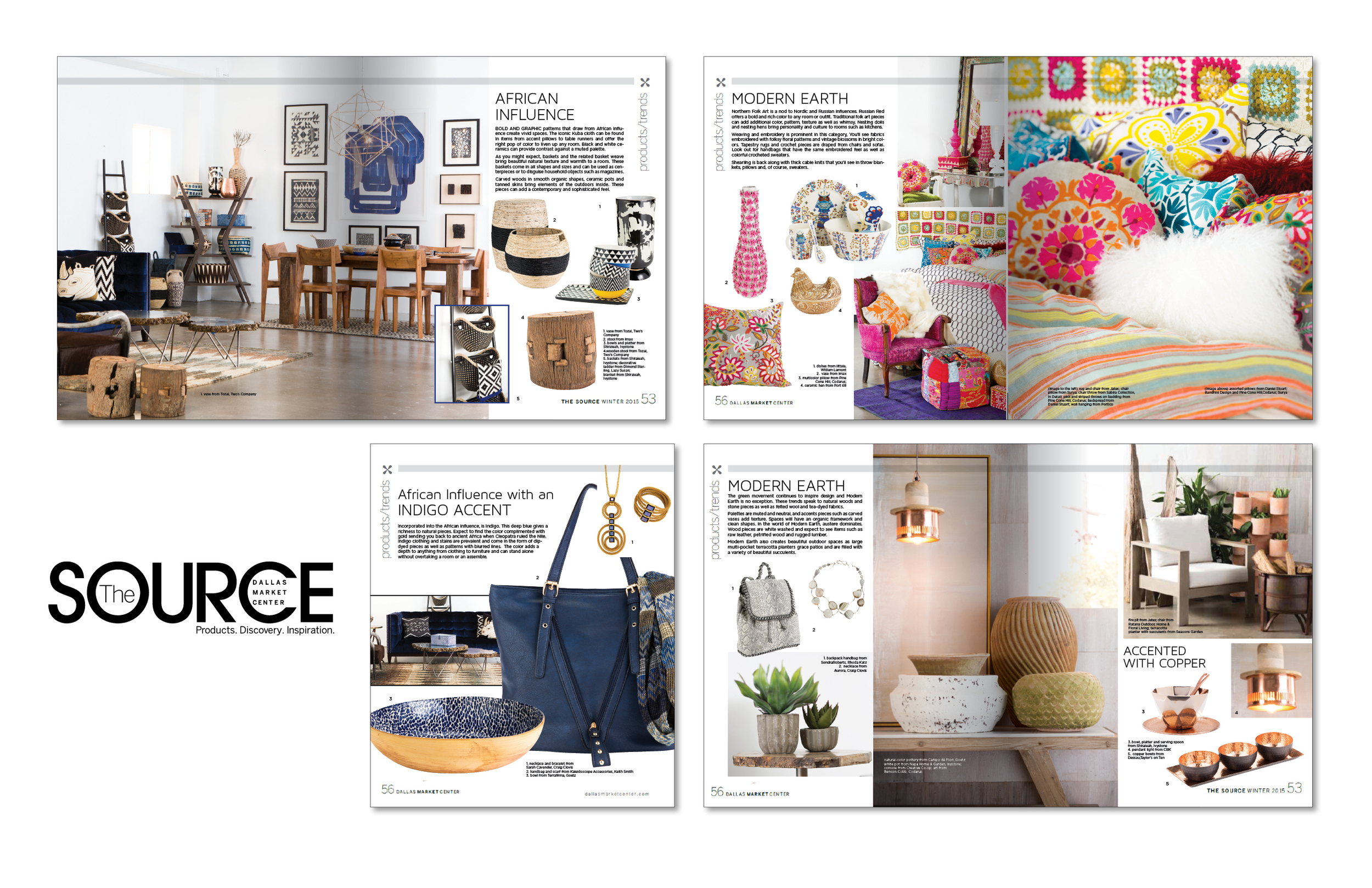 SOURCE, Editorial Design