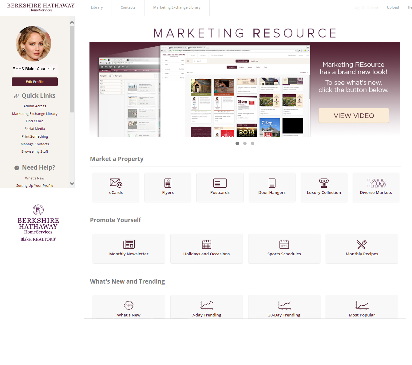 Marketing REsource snapshot