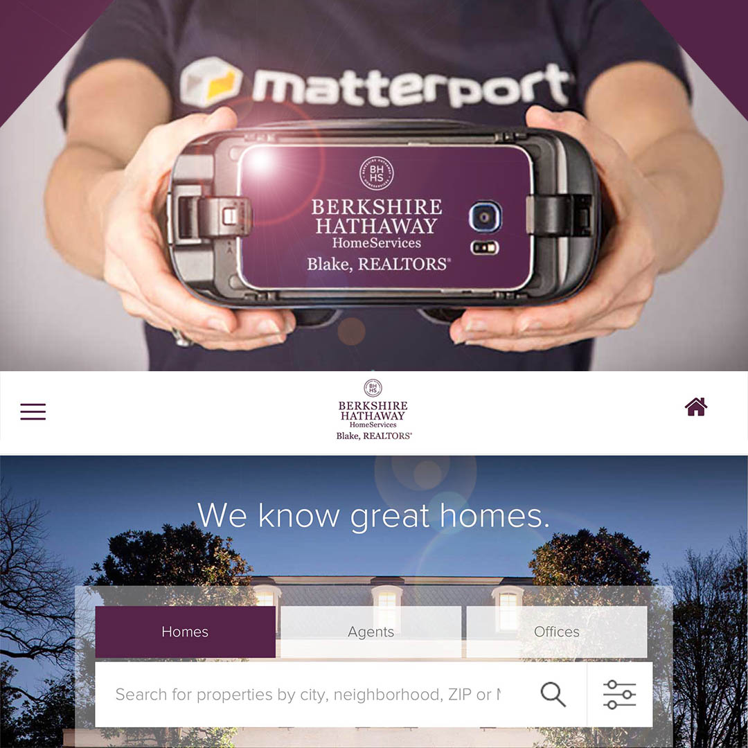 Virtual Reality home tours now available for luxury collection listings.