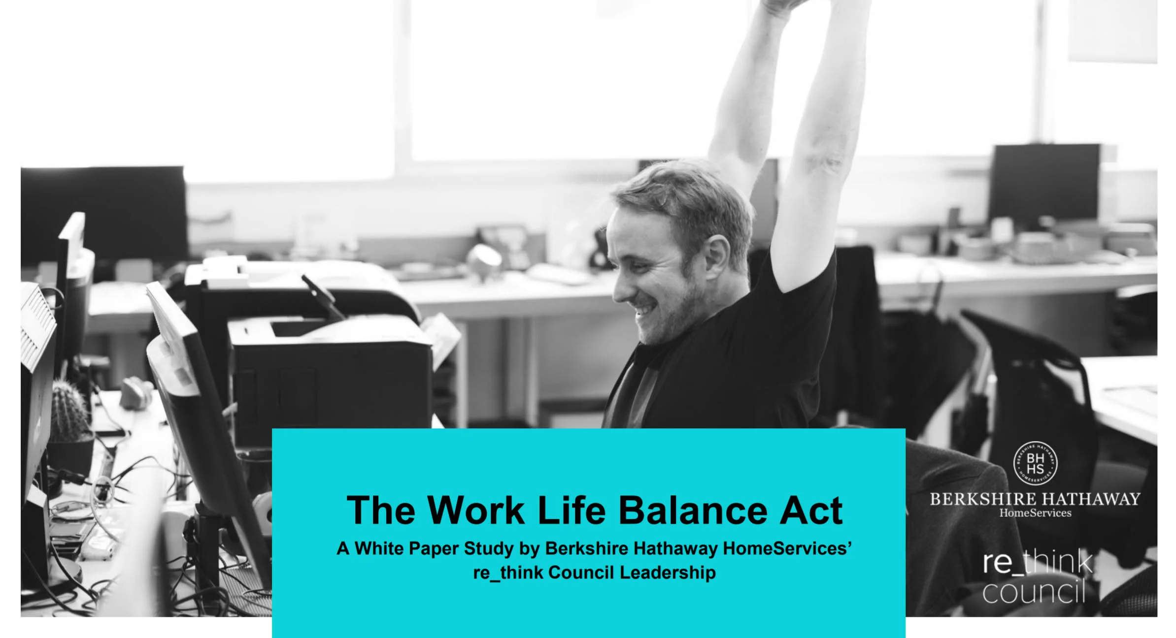 Check out the latest re_think Council white paper: The Work Life Balance Act. The Council isn't only about picking up new stuff, it's also about rethinking what works and reapplying it. This white paper details how top producers manage a work life balance in the real estate industry utilizing both the FISH! Philosophy and Gino Blefari 's Ten Keys to Success. Read here . Crack it open today to learn how these top-producing real estate agents do it all.