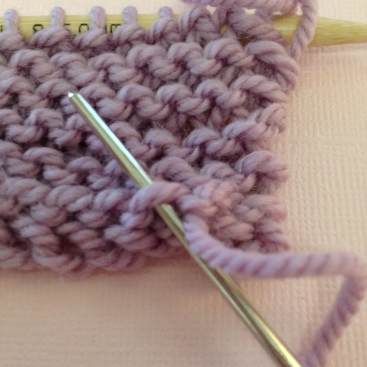 Knitting Weaving In Yarn Ends Blog NobleKnits