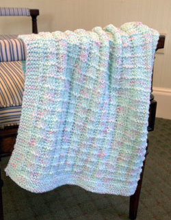 Textured Baby Blanket Free Knitting Pattern Blog Nobleknits