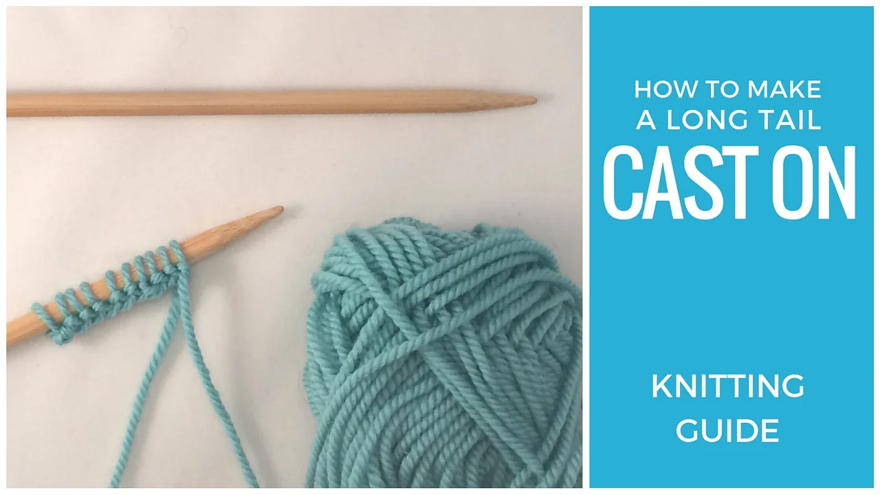 Beginner Knitting: Long Tail Cast On