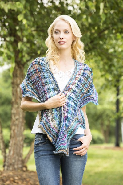 Dragon Lady Shawl Free Knitting Pattern