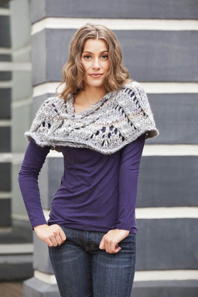 Skyscraper Shawl Free Knitting Pattern