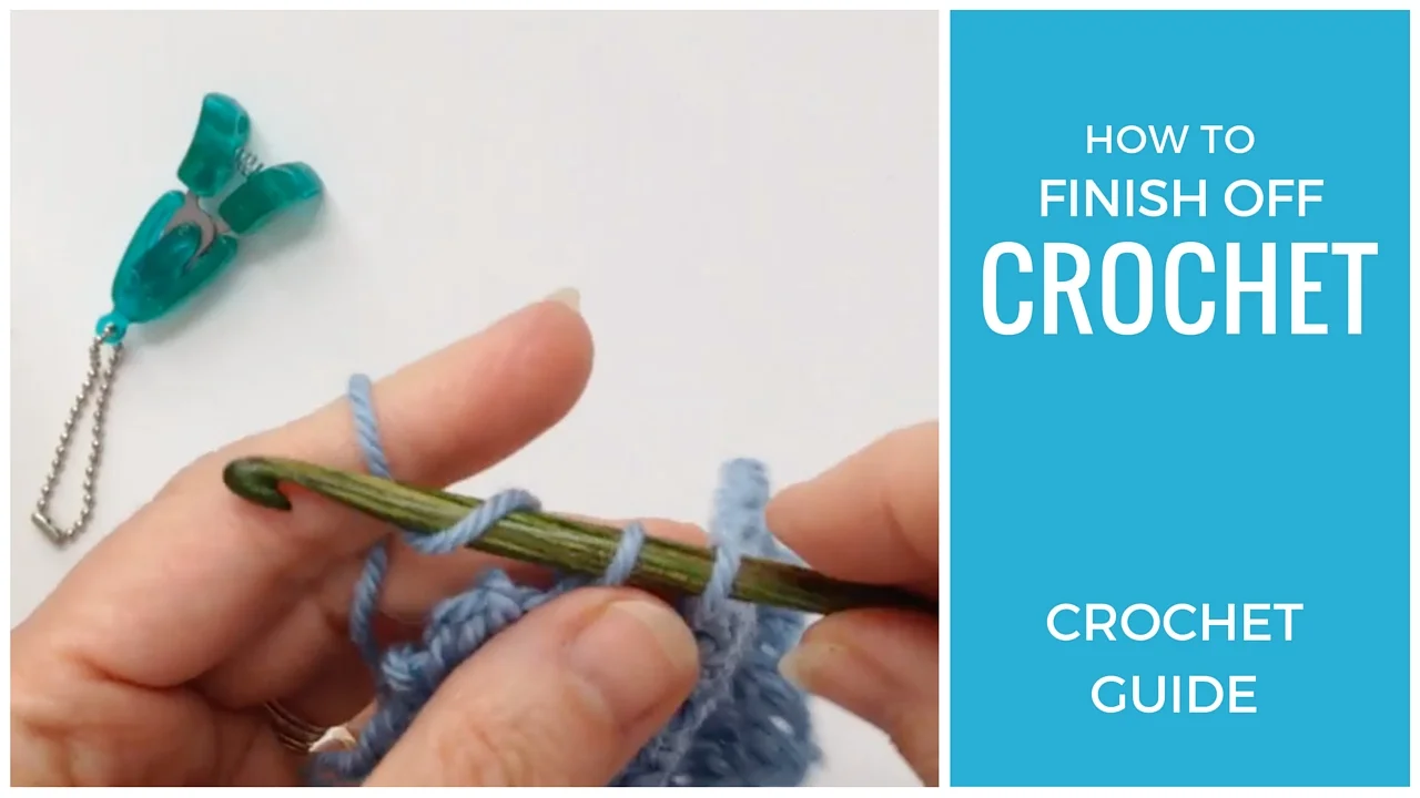 How to Crochet: Finishing Off