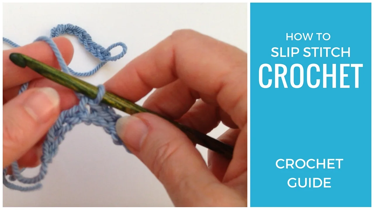 How to Crochet: the Slip Stitch