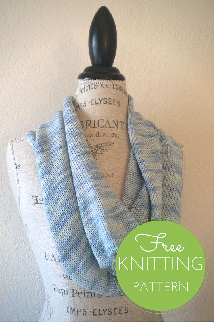 Crock Cowl Free Knitting Pattern - One Skein project!