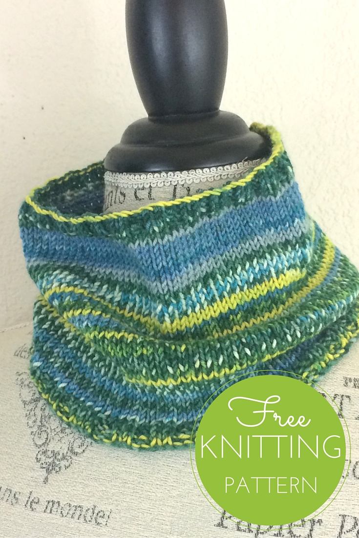 Ambiente Cowl Free Knitting Pattern