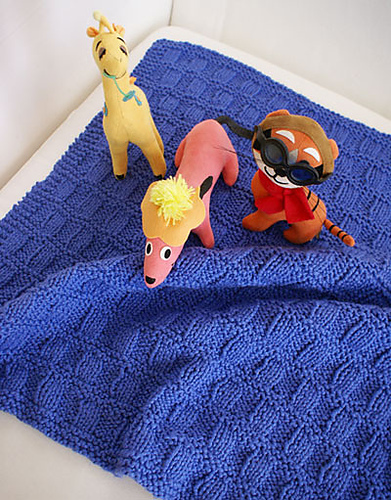 Sprout Baby Blanket Free Knitting Pattern