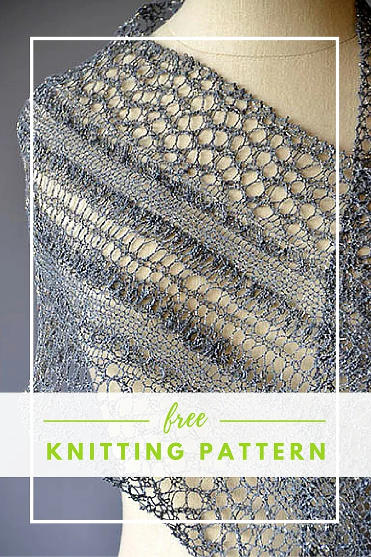 Starry Road Scarf Free Knitting Pattern