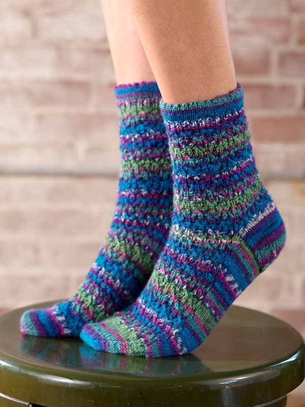 Julianna Socks Free Knitting Pattern