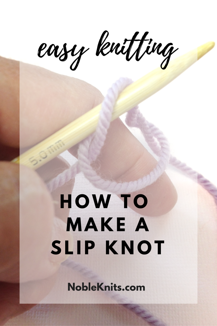 How to Make a Slip Knot in Less than 1 Minute
