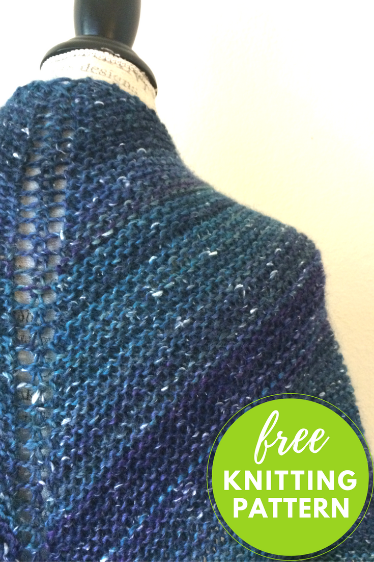 Mushishi Shawl Free Knitting Pattern — Blog.NobleKnits