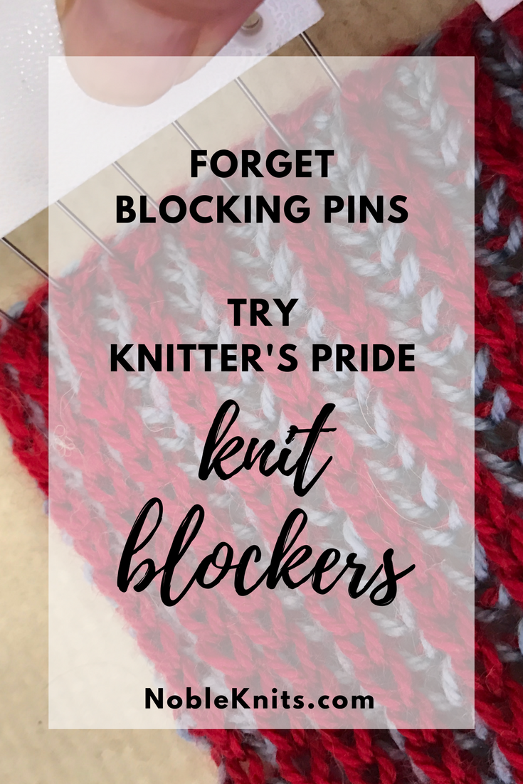 Blocking Pins. Try Knitter's Pride Knit Blockers! — Blog.NobleKnits