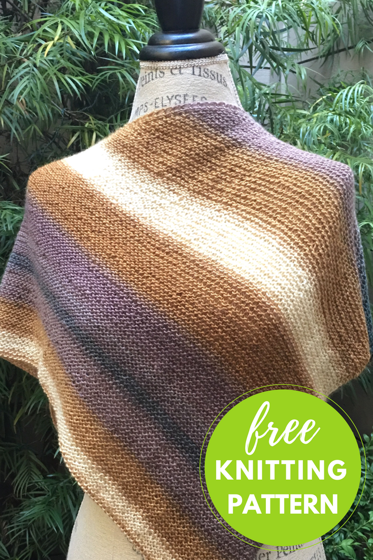 Nebushawl Free Knitting Pattern