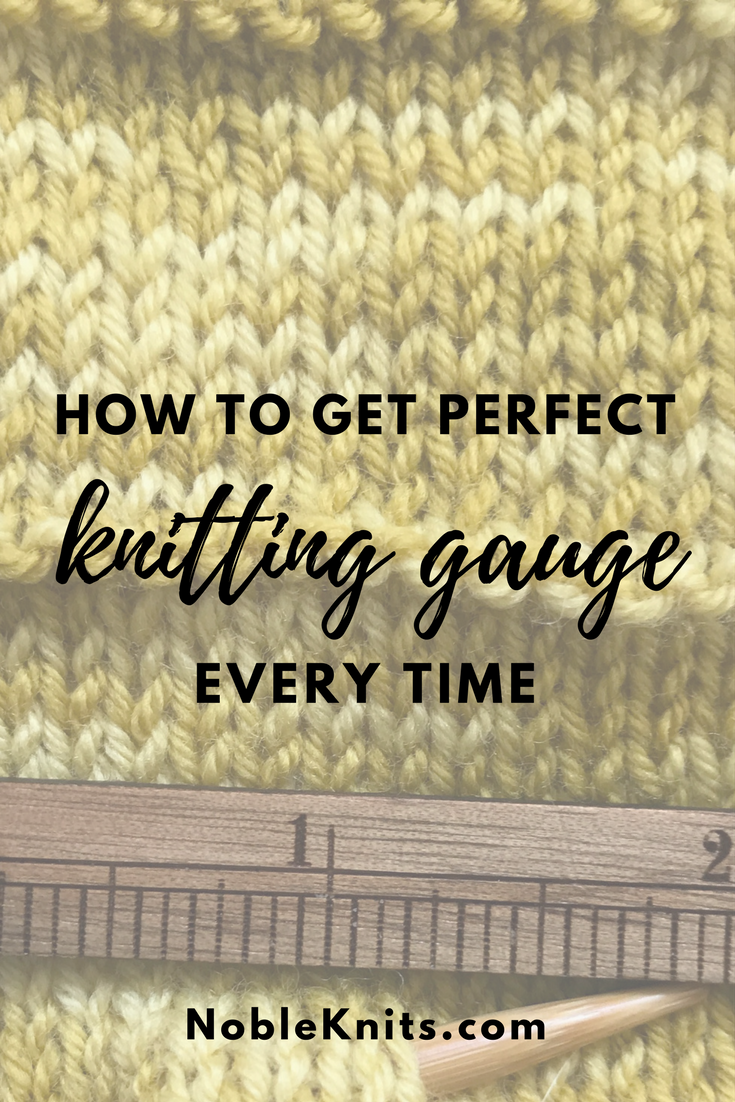 How to Get Perfect Knitting Gauge