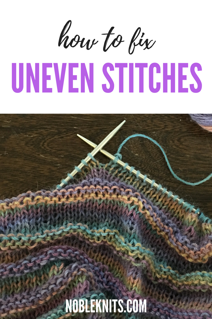 How to Fix Uneven Stitches