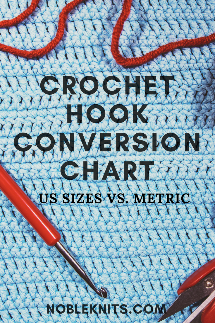 Crochet Hook Conversion Chart