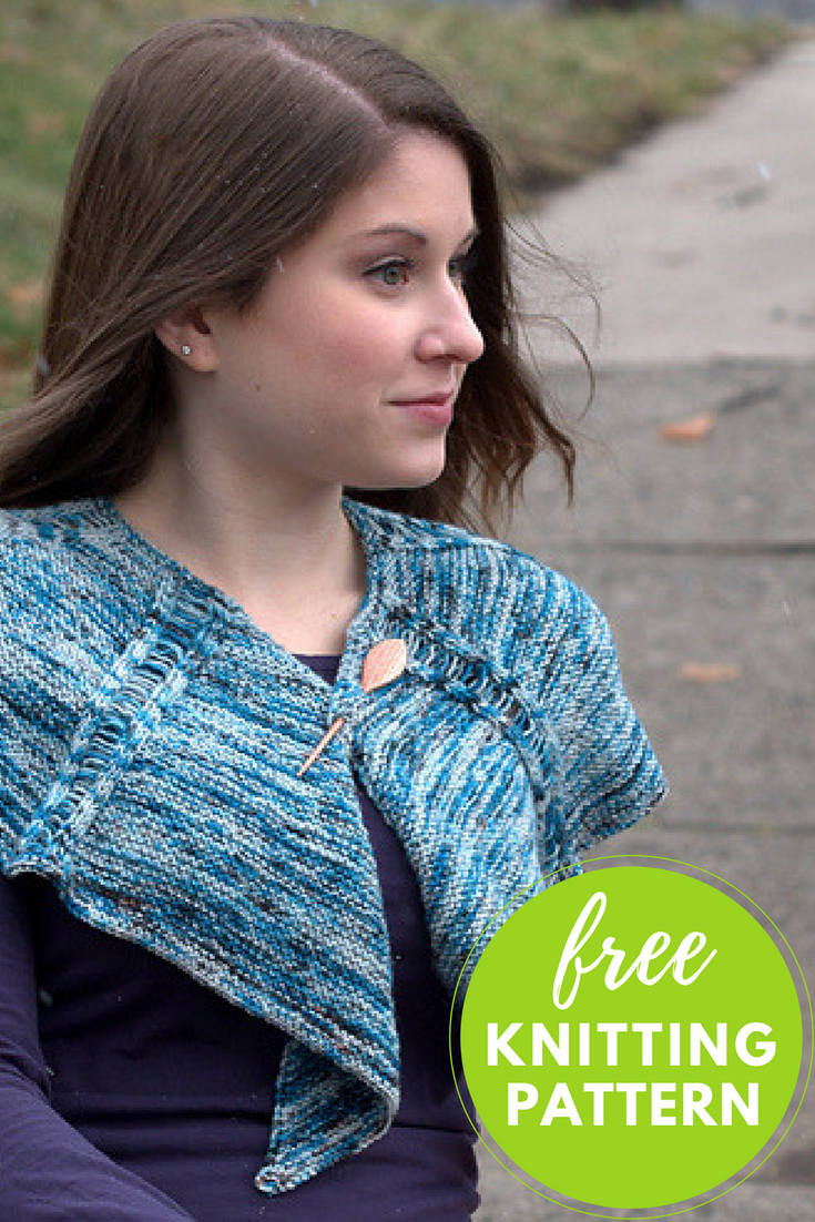 Splash Scarf Free Knitting Pattern