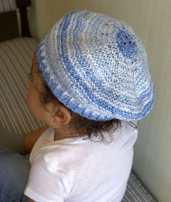 Baby Beret Free Knitting Pattern