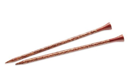Lantern Moon 14" Rosewood Straight Knitting needles