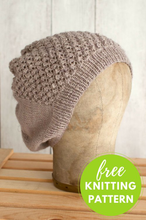 Mitad Hat Free Knitting Pattern - 1 skein project!