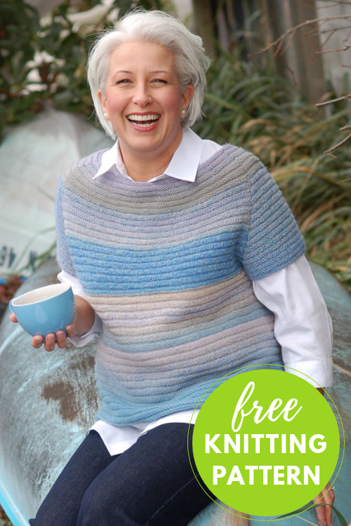 Popover Ribbed Pullover Free Knitting Pattern