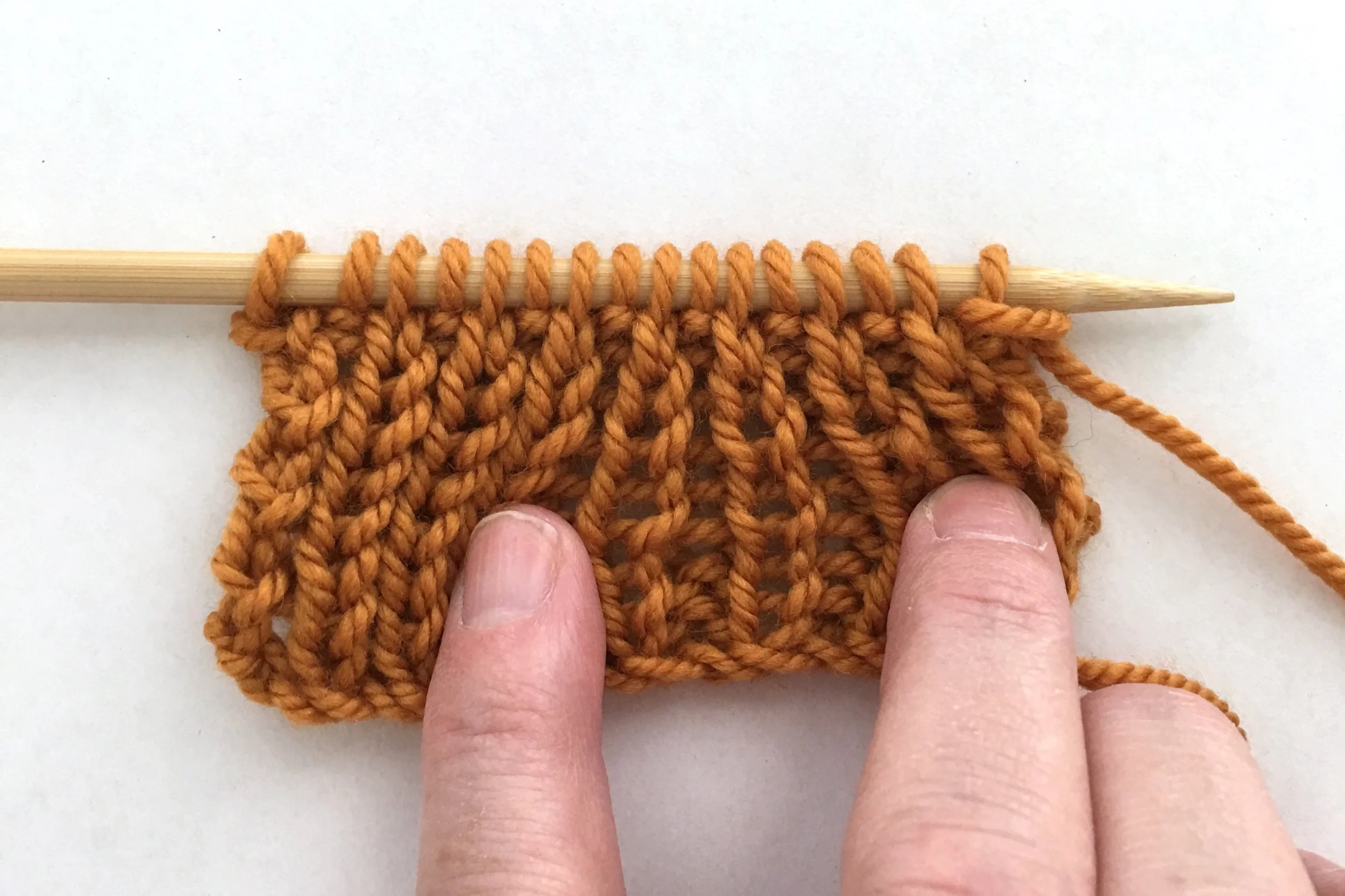 リリパットレーン57☆KNIT ONE, PURL ONE Knit 1 Purl 1 Stitch Guide 
