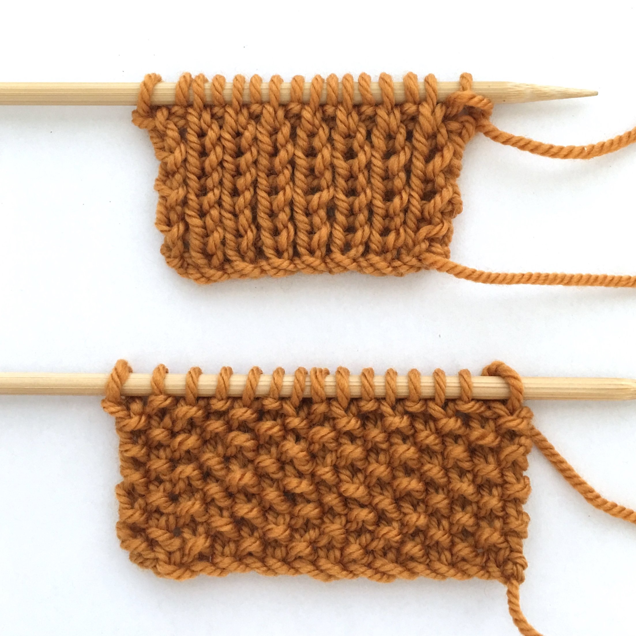 Knit 1 Purl 1 Stitch Guide — Blog.NobleKnits