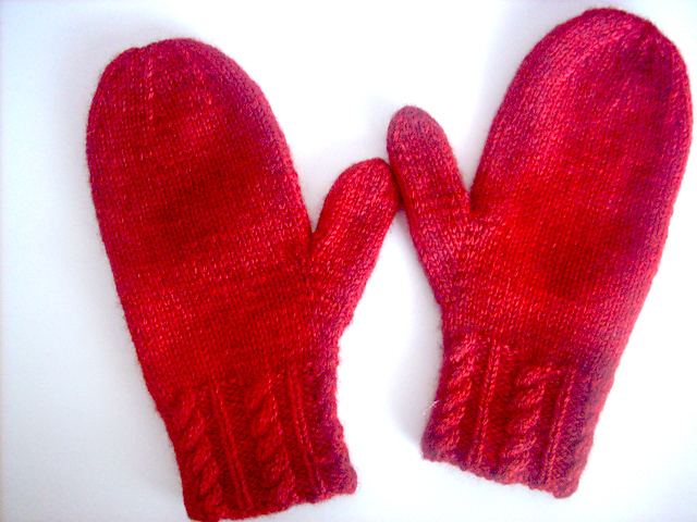 Easy Mitten Knitting Patterns For Beginners Blog Nobleknits