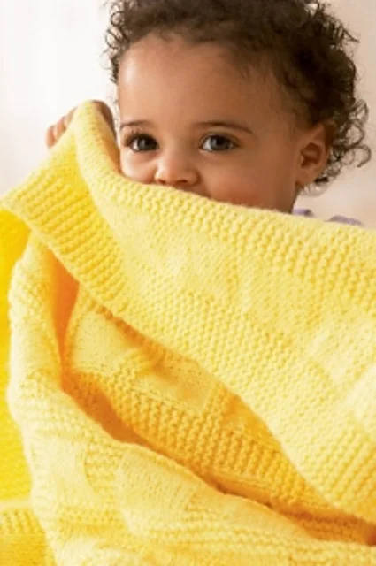 Baby Blanket Pattern Knits Knots Blankets Sirdar Snuggly 4ply Baby