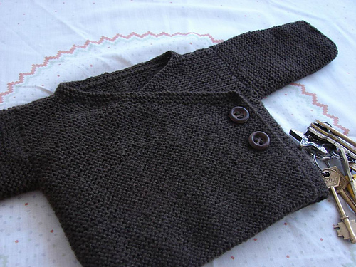 simple baby cardigan pattern