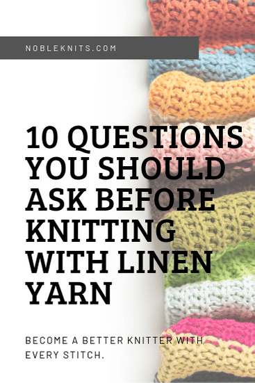 Yarn Care Chart