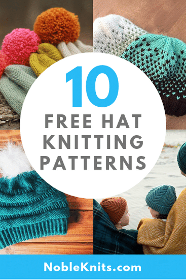 Free hat knitting patterns using straight needles sales