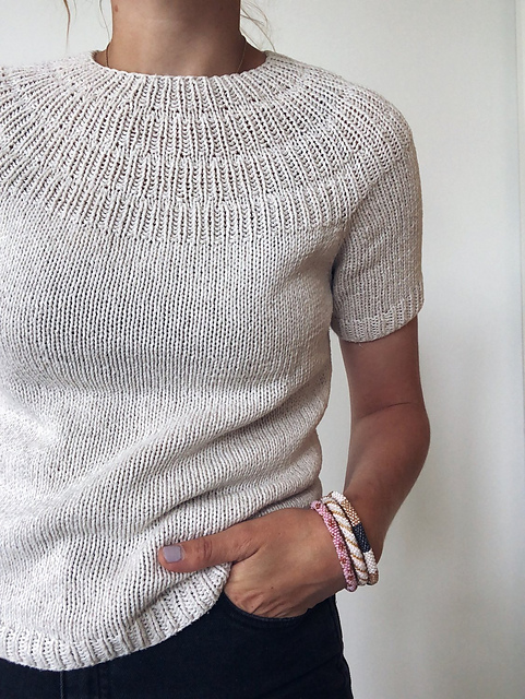 primeknit wool tee