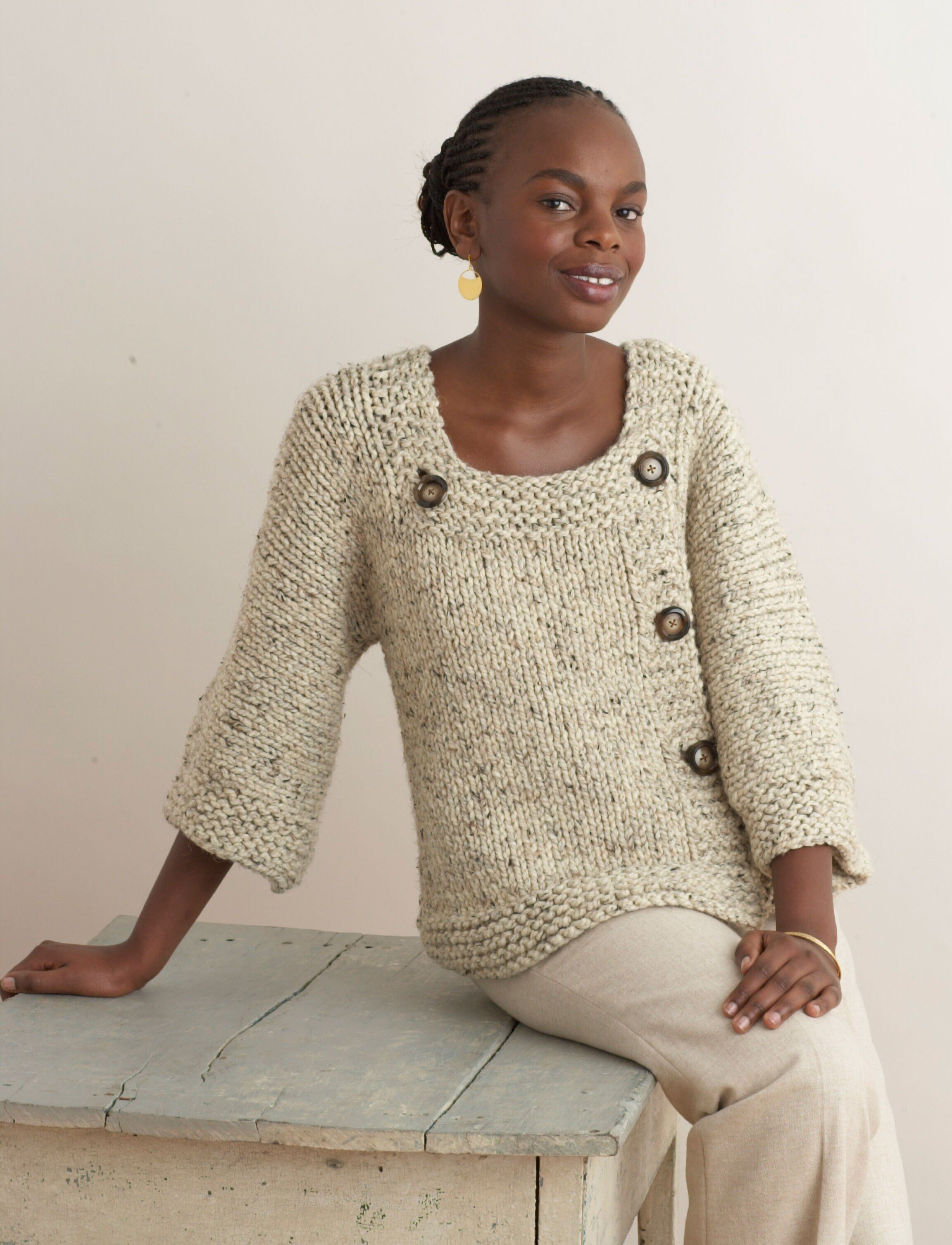 6+ Easy Sweater Knitting Patterns