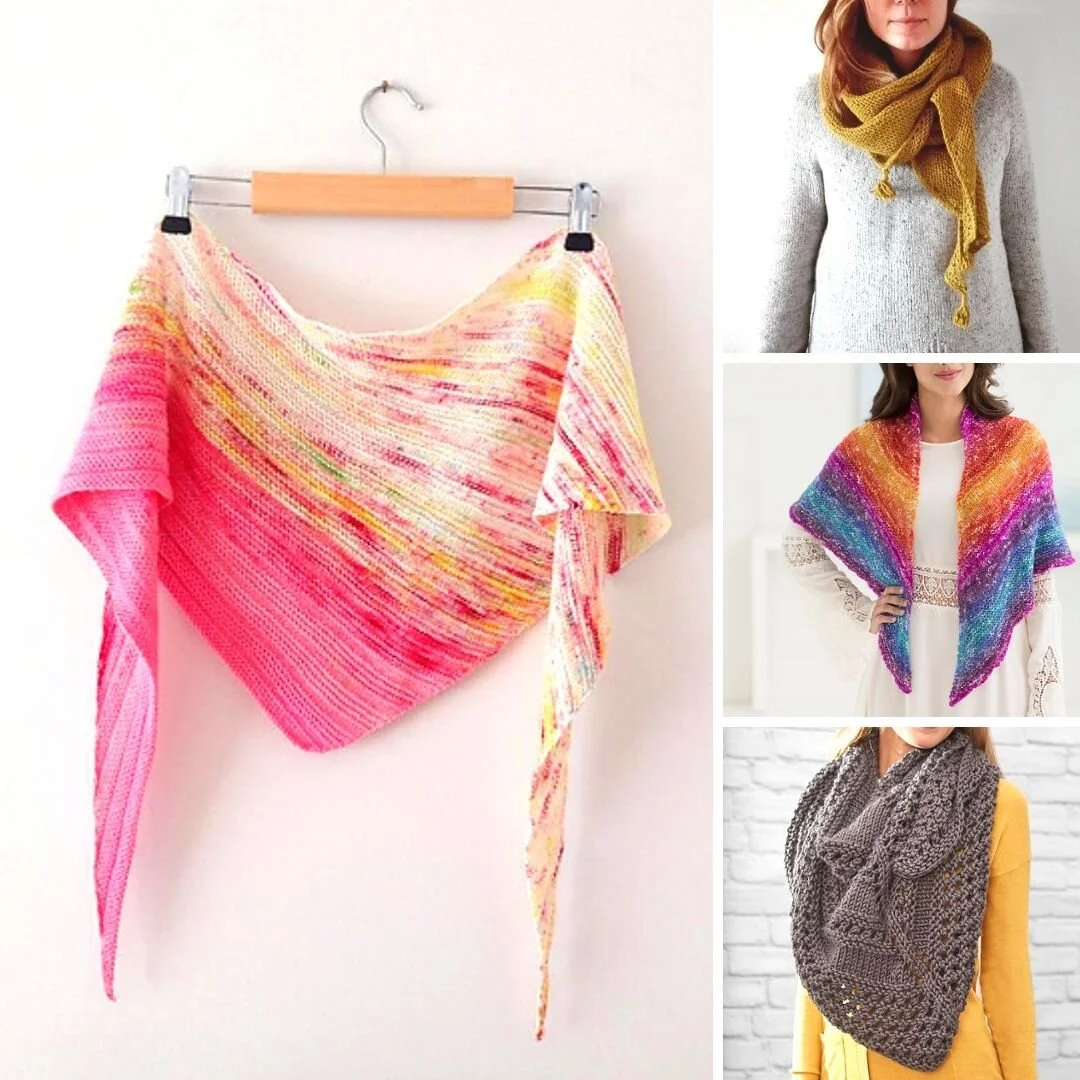 all free knitting shawls