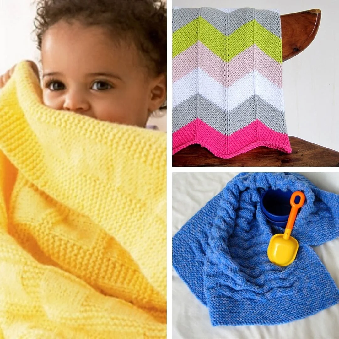 10 Easy Knit Baby Blankets for Beginners