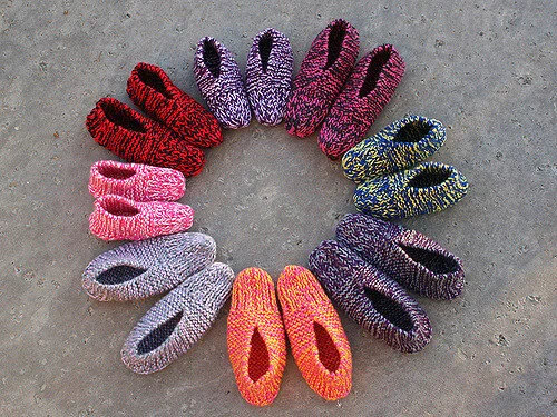 Grandma Slippers Knitting Pattern Granny Square Slippers Creative