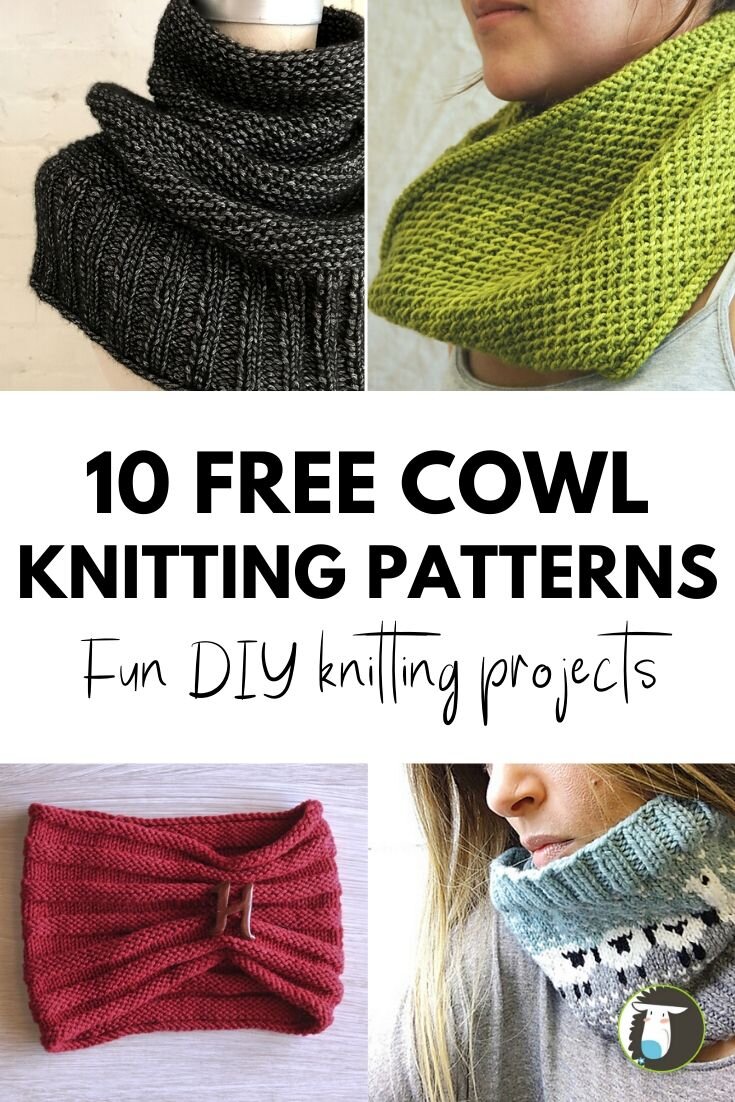 Knit Cowl Free Knitting Pattern