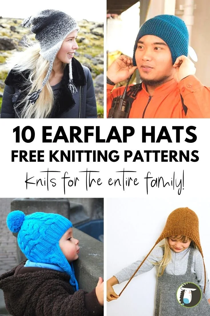 Earflap Hat Free Knitting Patterns For Toddler Hats Free Knitting
