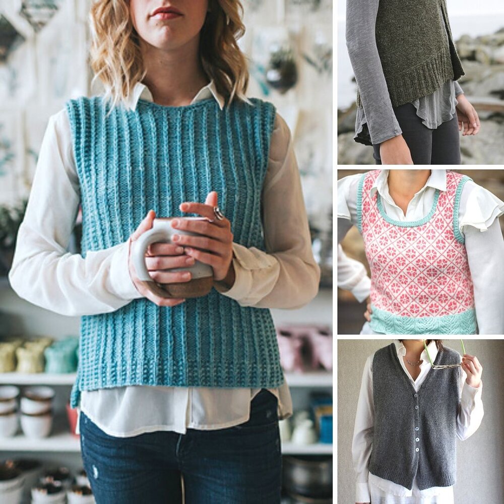 Knit vest Lui Knitting Patterns Knit vest pattern